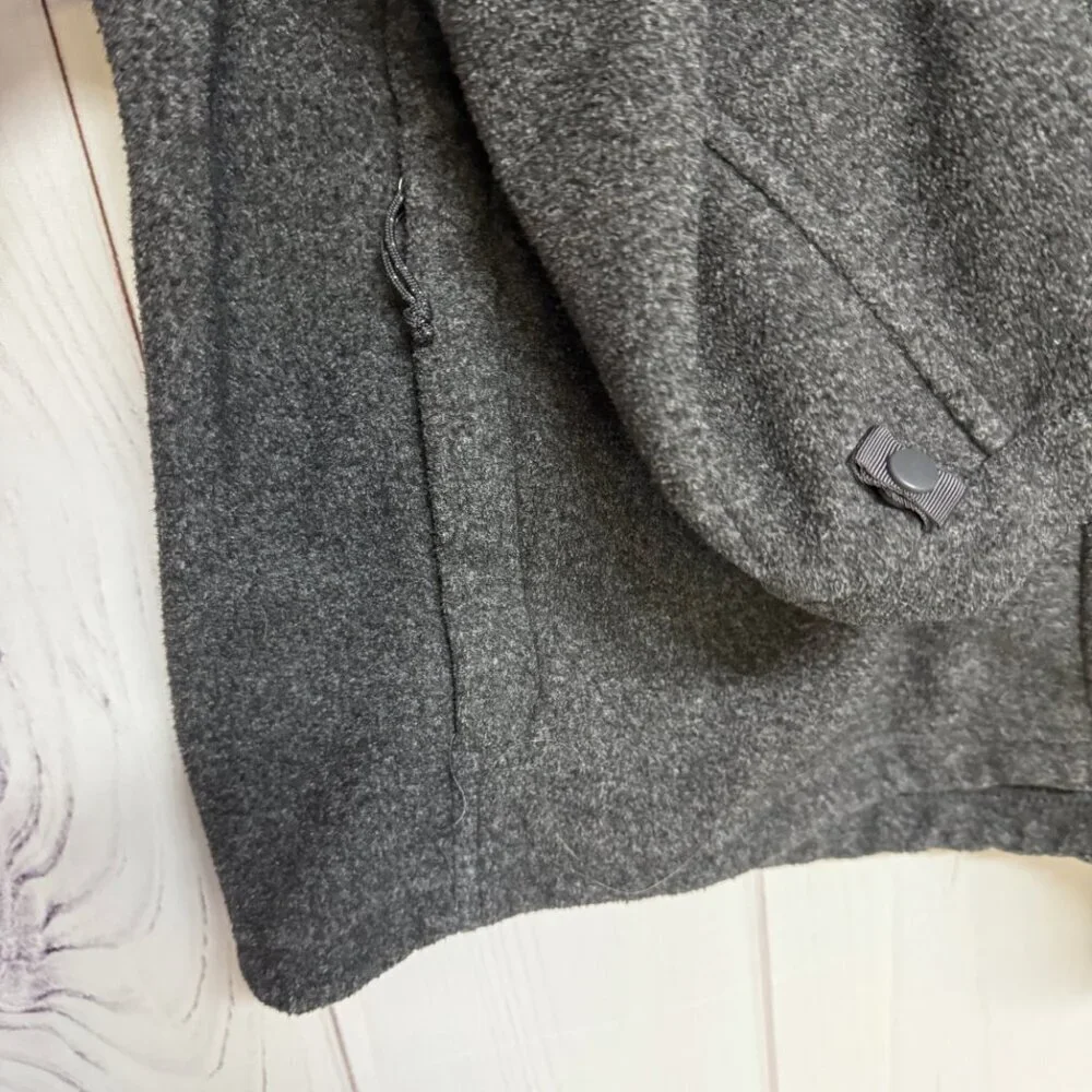 The North Face‎ Men's Full Zip Fleece Jacket XL Gray Fall 2008 EUC